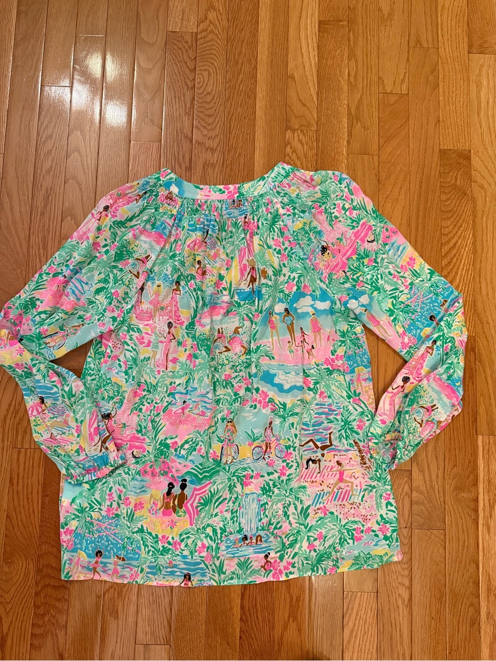 NWT Lilly Pulitzer Elsa top sz L - Picture 2 of 5